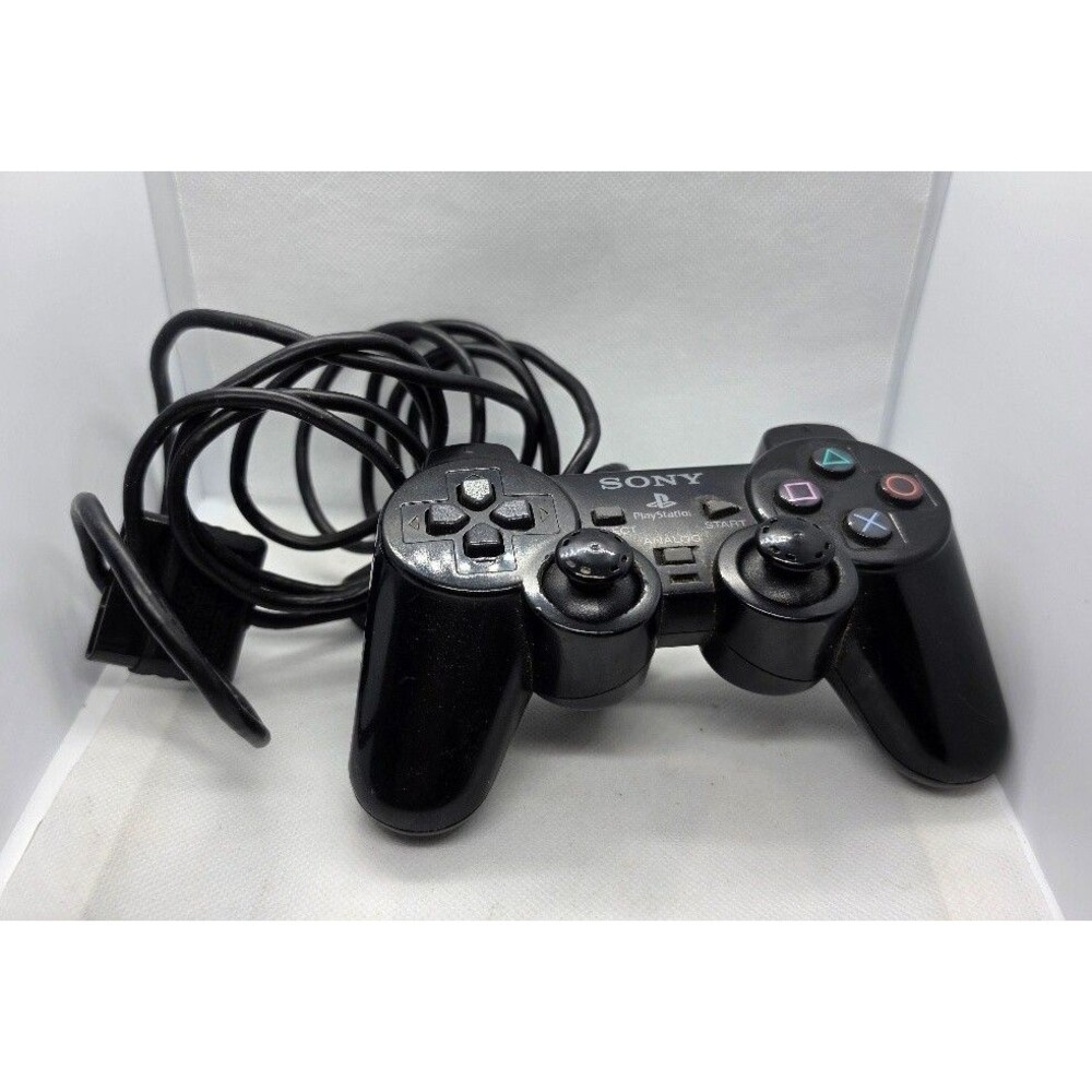 Original Sony PlayStation 2 DualShock 2 Controller Wired Analog No Rubber Thumbs